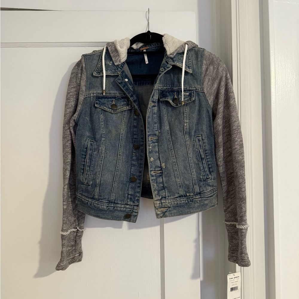 Free People Indie Wash Denim Jacket